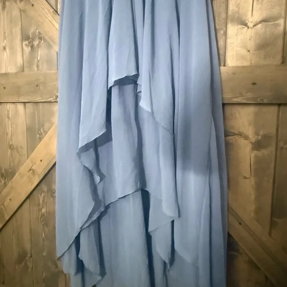 High Low Blue Dress for Women - 5Xl - Picture 3 of 7